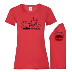 Camiseta diseño KTM1190 (Chicas)