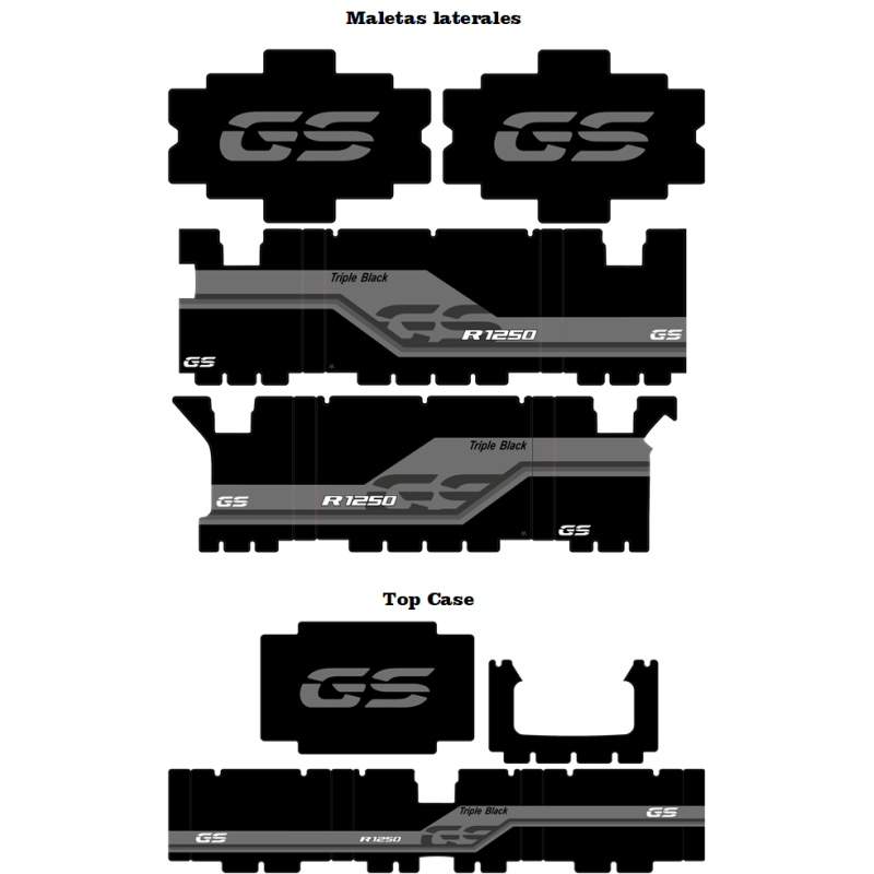 Diseño TRIPLE BLACK MOD. 2